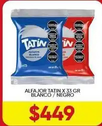 Supermercados Tadicor Tatin - alfajor tatin blanco / negro oferta
