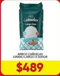 Cañuelas - arroz grano largo
