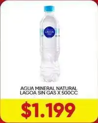 Supermercados Tadicor Lagoa - agua mineral natural sin gas oferta
