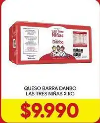 Supermercados Tadicor Las tres niñas - queso barra oferta