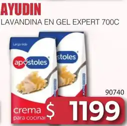 Masivos Apostoles lavandina en gel expert 700c oferta