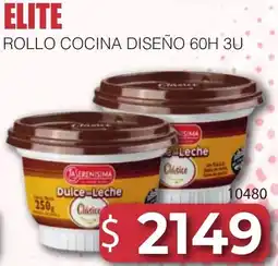 Masivos Elite rollo cocina diseño 60h 3u oferta