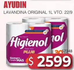 Masivos Ayudin lavandina original oferta