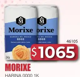 Masivos Morixe harina de trigo 0000 oferta