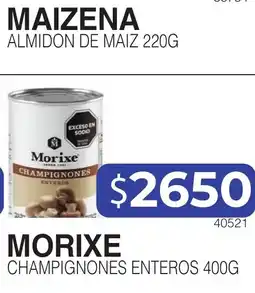 Masivos Morixe champignones enteros oferta