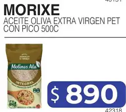 Masivos Morixe aceite oliva extra virgen pet con pico 500c oferta
