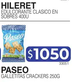 Masivos Paseo galletitas crackers oferta