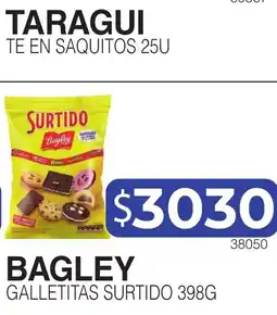 Masivos Bagley galletitas surtido oferta