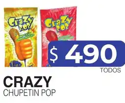 Masivos Crazy chupetin pop oferta