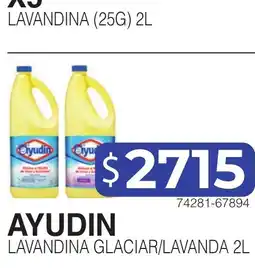Masivos Ayudin lavandina glaciar/lavanda oferta