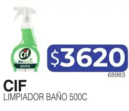 Masivos Cif limpiador baño 500c oferta
