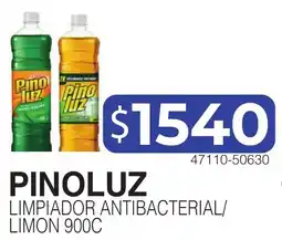 Masivos Pinoluz limpiador antibacterial/ limon 900c oferta