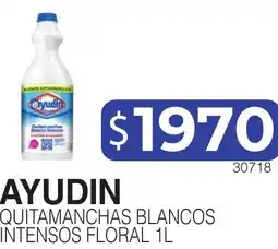 Masivos Ayudin quitamanchas blancos intensos floral oferta