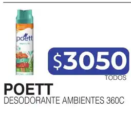 Masivos Poett desodorante ambientes 360c oferta