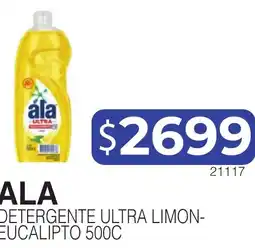 Masivos Ala detergente ultra limon-eucalipto oferta