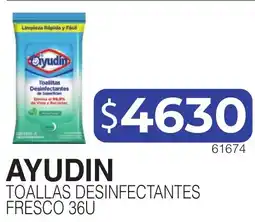 Masivos Ayudin toallas desinfectantes fresco oferta