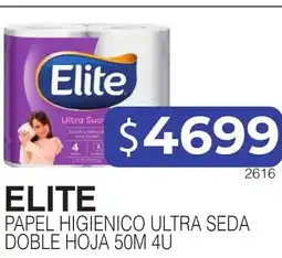 Masivos Elite papel higienico ultra seda oferta