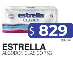 Masivos Estrella algodon clasico oferta