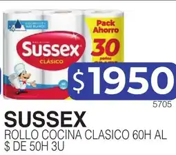 Masivos Sussex rollo cocina clasico oferta