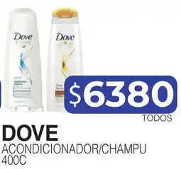 Masivos Dove acondicionador/champu oferta