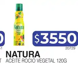 Masivos Natura aceite rocio vegetal oferta