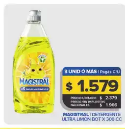 Carrefour MAGISTRAL I detergente ultra limon oferta
