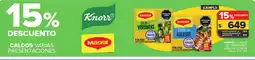 Carrefour MAGGI Caldo de verduras/ gallina cubos caja x 6 uni oferta