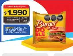 Carrefour SWIFT Medallon de carne doble supercong oferta