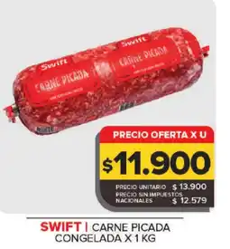 Carrefour SWIFT Carne picada congelada oferta