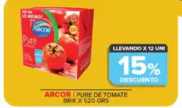 Carrefour ARCOR Pure de tomate oferta