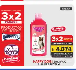 Carrefour HAPPY DOG Shampoo frutilla oferta
