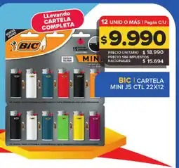 Carrefour BIC Cartela mini j5 ctl 22x12 oferta