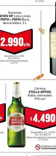 Cooperativa Obrera 7up - gaseosas oferta