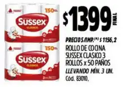 Supermercados Yaguar Sussex rollo de cocina clásico oferta