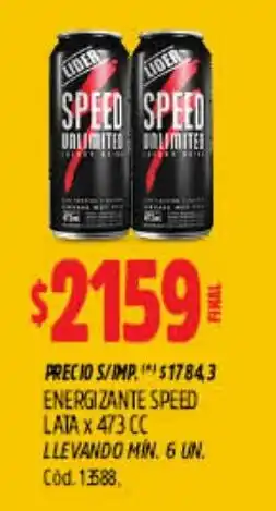 Supermercados Yaguar Lider speed unlimited oferta