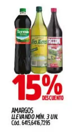 Supermercados Yaguar Termas amargos oferta