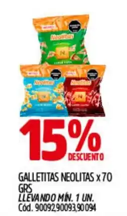 Supermercados Yaguar Neolitas galletitas oferta