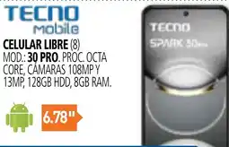 Casa del Audio Tecno mobile celular libre oferta