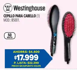 Casa del Audio Westinghouse cepillo para cabello oferta