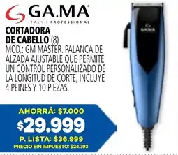 Casa del Audio Gama cortadora de cabello oferta