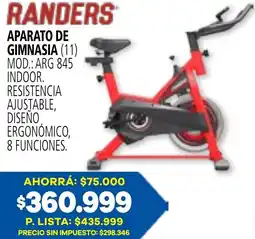 Casa del Audio Randers aparato de gimnasia oferta