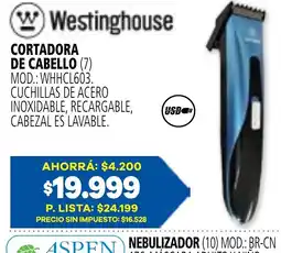 Casa del Audio Westinghouse cortadora de cabello oferta