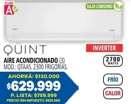 Casa del Audio Qüint aire acondicionado oferta