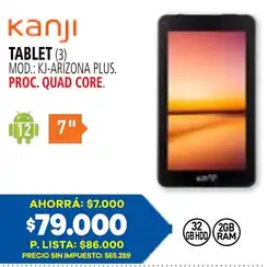 Casa del Audio Kanji tablet oferta