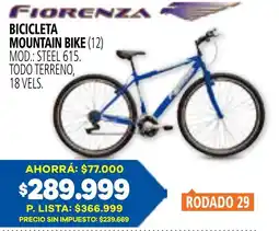 Casa del Audio Fiorenza bicicleta mountain bike oferta
