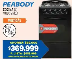 Casa del Audio Peabody cocina oferta