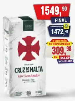Maxiconsumo Cruz de Malta sal marina oferta