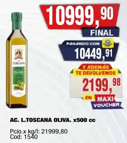 Maxiconsumo L.Toscana oliva oferta