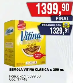 Maxiconsumo Vitina semola clasica oferta