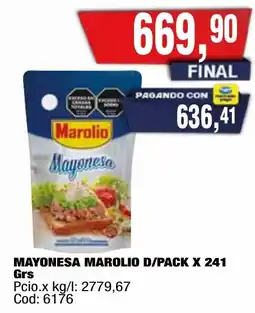 Maxiconsumo Marolio mayonesa oferta